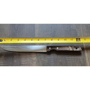 Kane‎ Kut Stainless Steel Kitchen Knife Wood Handle Japan 12 Inches